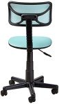 Blue Swivel Mesh Desk Chair for Urban Living