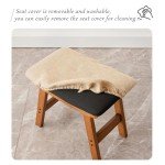 Bamboo Foot Stool and Ottoman for Relaxation