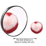 3.46-Inch Magnifying Makeup Mirror with Suction Cups