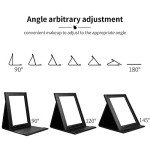 DUcare Portable Adjustable Folding Rectangular Vanity Mirror