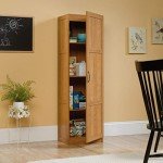 Highland Oak Storage Cabinet for Pantry Use