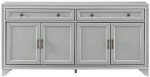 Crosley Tara Modern Farmhouse Sideboard Buffet Cabinet