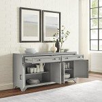 Crosley Tara Modern Farmhouse Sideboard Buffet Cabinet