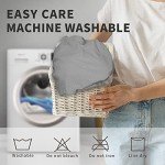 Waterproof Stretch Chair Cover Set of 6 - Light Gray