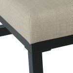 Modern 24-Inch Backless Counter Stool in Natural