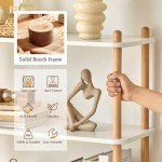 5-Tier Modern Wooden Bookcase and Storage Rack