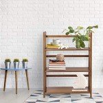 27.5" Wide Stackable 3-Shelf Bookcase in Chestnut