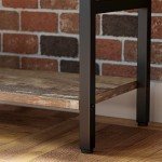 Triple Wide 5-Tier Industrial Bookcase with Metal Frame