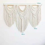 Large Boho Macrame Wall Hanging Decor - 43"x32
