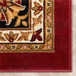 Barclay Collection Medallion Red 9x12 Area Rug