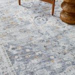 Large Non-Slip Boho Oriental Area Rug 10x8