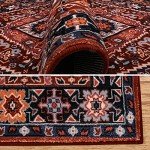 Vintage Oriental Washable Area Rug 3x5 Feet