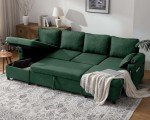 DURASPACE U-Shaped Sofa Bed with Double Storage