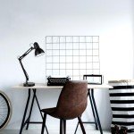 Black Swing Arm Desk Lamp with Rotary Switch