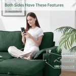 DURASPACE U-Shaped Sofa Bed with Double Storage