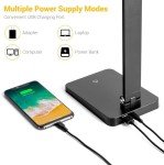 Dimmable LED Desk Lamp with USB Charging Port