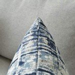 Navy Blue Decorative Throw Pillow Covers - Set of 2