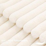 Plush Faux Fur Pillow Covers 18x18 - Set of 2