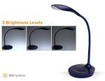 Bostitch Office LED Gooseneck Desk Lamp with USB
