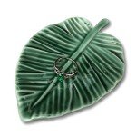 Leaf Decorative Trinket Dish for Jewelry Storage