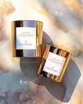 Eucalyptus Orange Wood Wick Soy Candles - 8 Oz