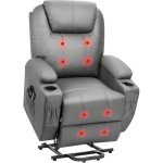 Flamaker Ergonomic Lift Recliner Chair with Massage