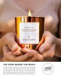 Eucalyptus Orange Wood Wick Soy Candles - 8 Oz