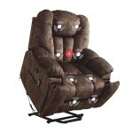 CANMOV Power Lift Recliner Chair with Massage & Heat