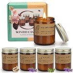 Relaxing Scented Candle Gift Set for Home