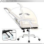 Ergonomic Mesh Office Chair with Footrest and Headrest