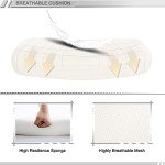 Ergonomic Mesh Office Chair with Footrest and Headrest