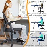 Adjustable Black Mesh Office Chair with Lumbar Support