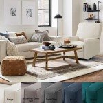 Comfortable Beige Swivel Rocker Recliner Chair