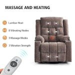 Comfortable Power Swivel Rocker Recliner Chair