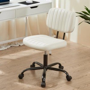 Comfy Rolling Office Chair with Lumbar Support
