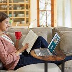Rustic Brown C-Shaped Side Table for Small Spaces