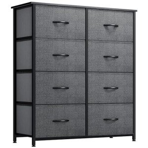 8-Drawer Fabric Dresser for Bedroom & Living Room
