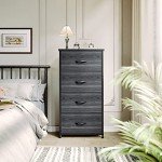 YITAHOME 4-Drawer Fabric Storage Dresser Unit