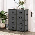 8-Drawer Fabric Dresser for Bedroom & Living Room