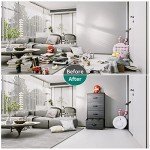 YITAHOME 4-Drawer Fabric Storage Dresser Unit