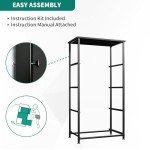 YITAHOME 4-Drawer Fabric Storage Dresser Unit