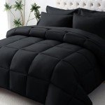 JOLLYVOGUE 7-Piece Queen Comforter Set, Ultra-Soft