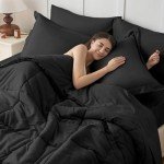 JOLLYVOGUE 7-Piece Queen Comforter Set, Ultra-Soft