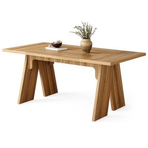 LITTLE TREE Modern Dining Table for 6 People