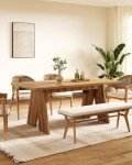 LITTLE TREE Modern Dining Table for 6 People