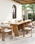 LITTLE TREE Modern Dining Table for 6 People