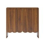 Walnut Sideboard Buffet Cabinet Set of 2