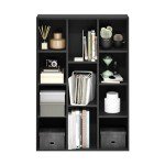 Luder 11-Cube Reversible Open Shelf Bookcase