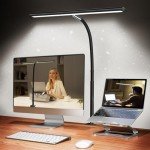LED Desk Lamp with Flexible Gooseneck and Dimming