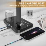 Dimmable LED Desk Lamp with USB Charging Port